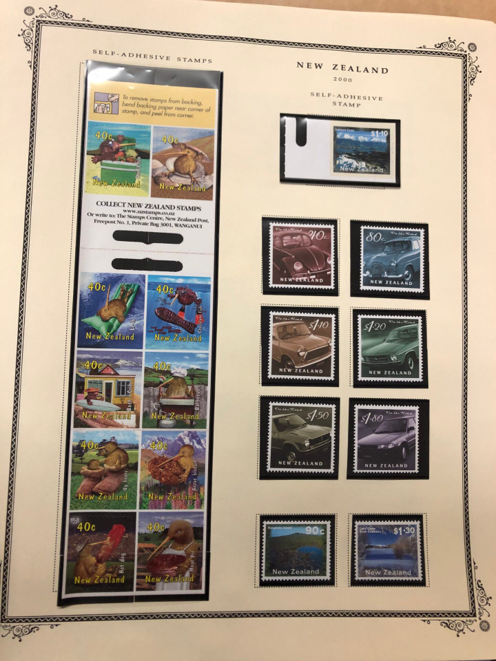 NEW ZEALAND – HIGH QUALITY COLLECTION IN TWO SCOTT SPECIALTY ALBUMS – 426301