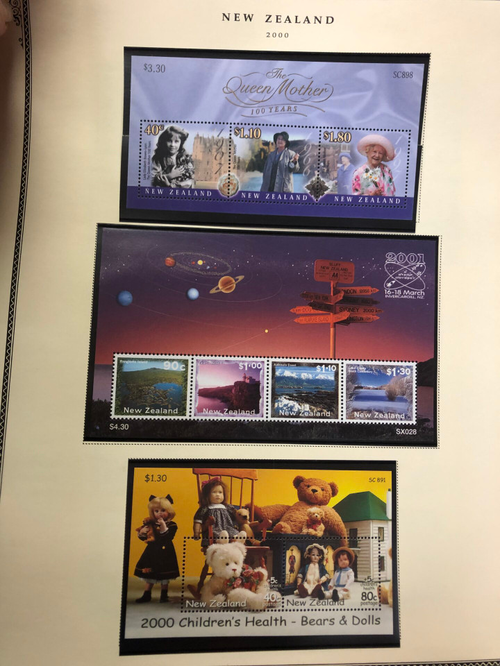 NEW ZEALAND – HIGH QUALITY COLLECTION IN TWO SCOTT SPECIALTY ALBUMS – 426301