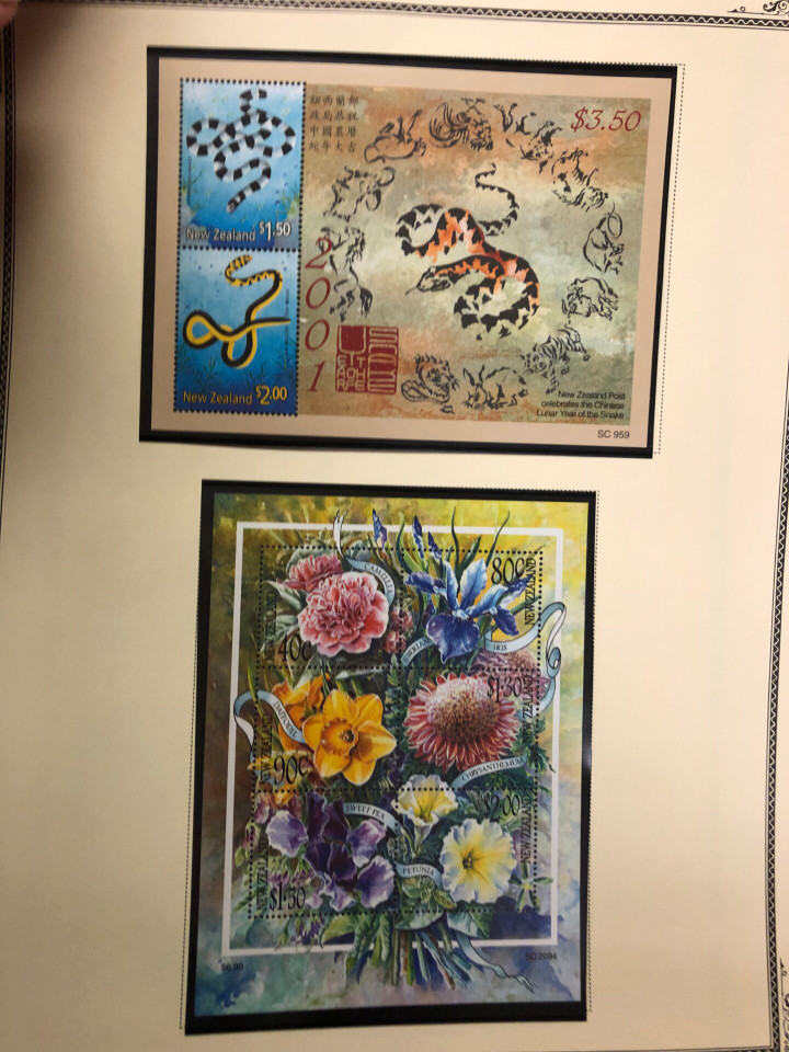 NEW ZEALAND – HIGH QUALITY COLLECTION IN TWO SCOTT SPECIALTY ALBUMS – 426301