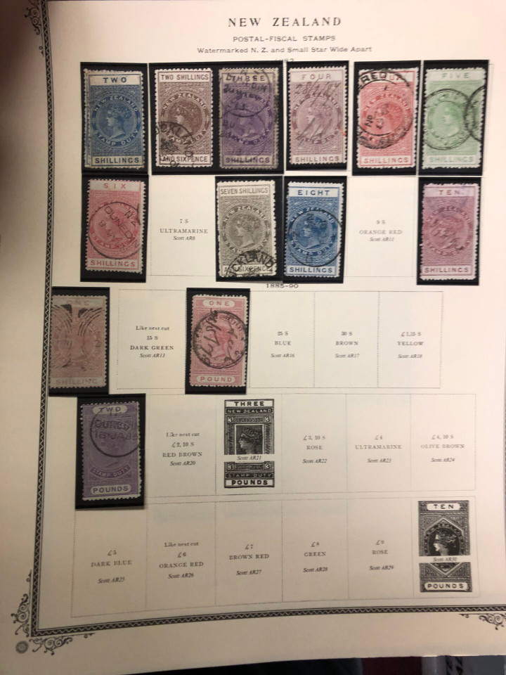 NEW ZEALAND – HIGH QUALITY COLLECTION IN TWO SCOTT SPECIALTY ALBUMS – 426301