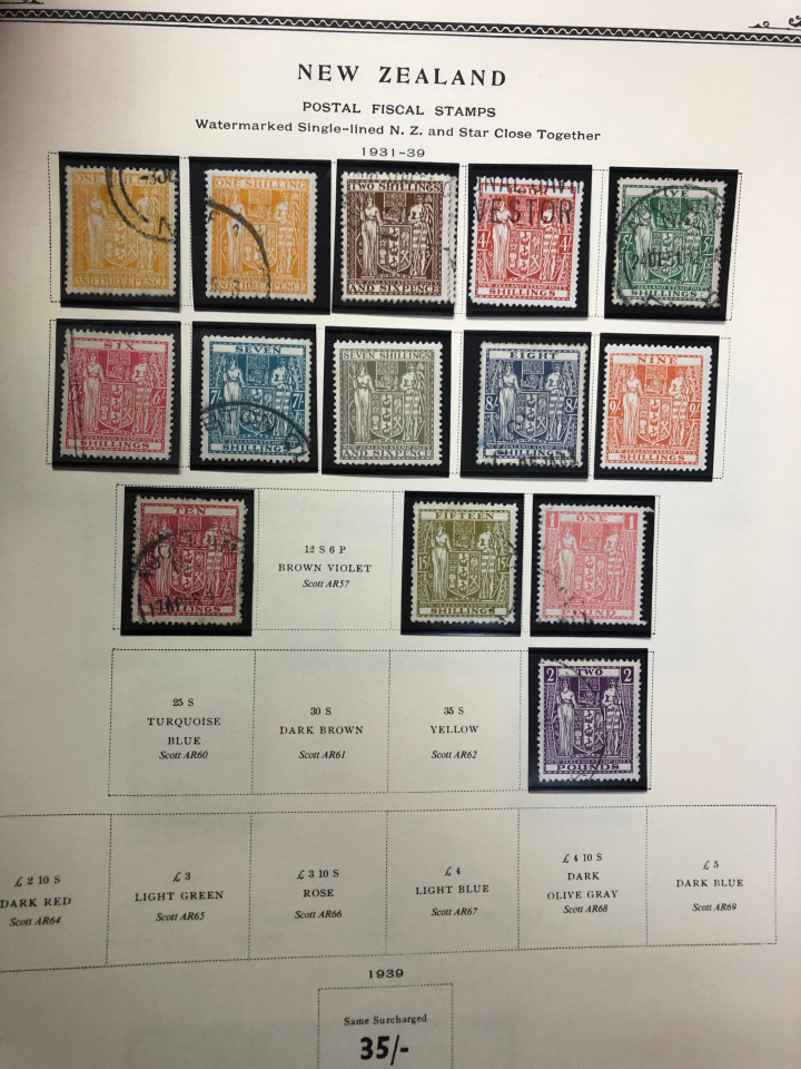 NEW ZEALAND – HIGH QUALITY COLLECTION IN TWO SCOTT SPECIALTY ALBUMS – 426301