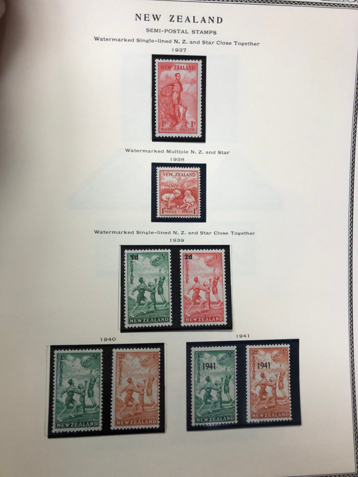 NEW ZEALAND – HIGH QUALITY COLLECTION IN TWO SCOTT SPECIALTY ALBUMS – 426301