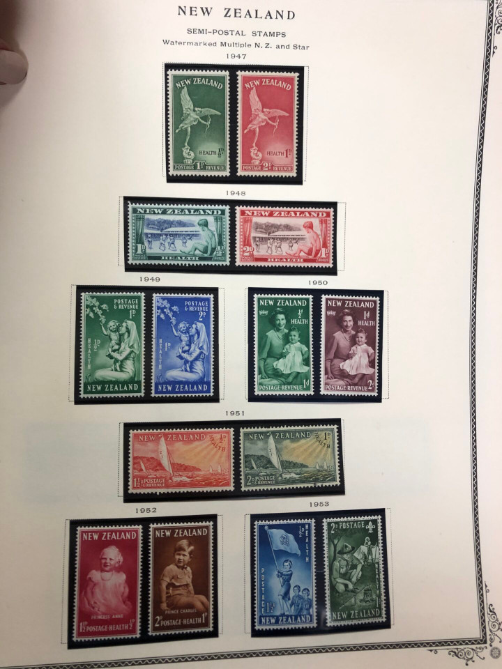 NEW ZEALAND – HIGH QUALITY COLLECTION IN TWO SCOTT SPECIALTY ALBUMS – 426301