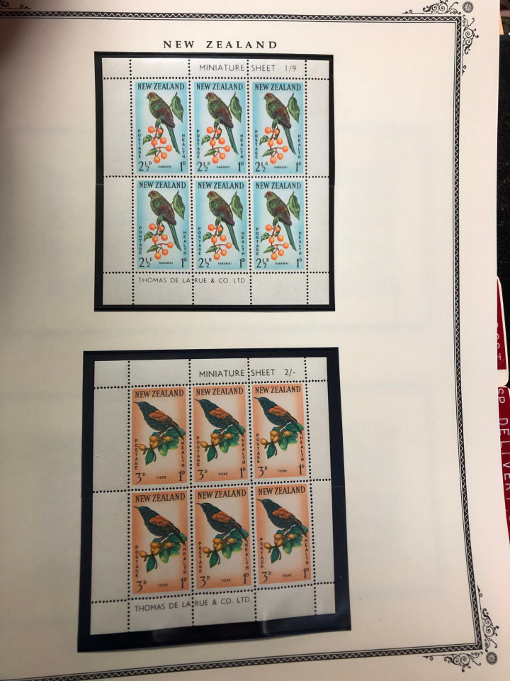 NEW ZEALAND – HIGH QUALITY COLLECTION IN TWO SCOTT SPECIALTY ALBUMS – 426301