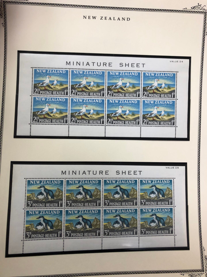 NEW ZEALAND – HIGH QUALITY COLLECTION IN TWO SCOTT SPECIALTY ALBUMS – 426301