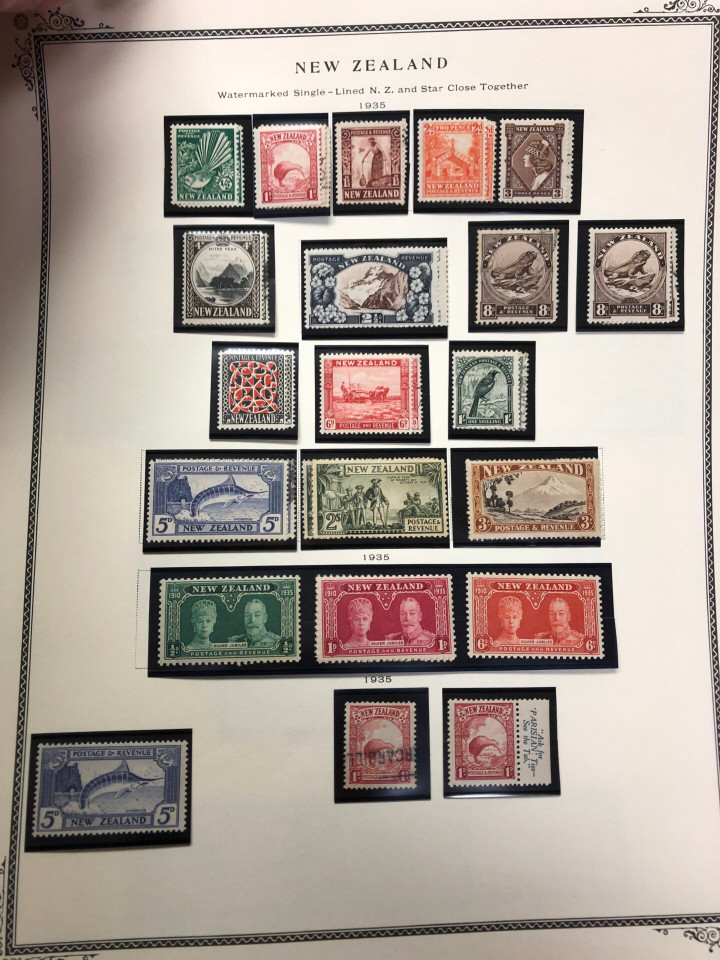 NEW ZEALAND – HIGH QUALITY COLLECTION IN TWO SCOTT SPECIALTY ALBUMS – 426301