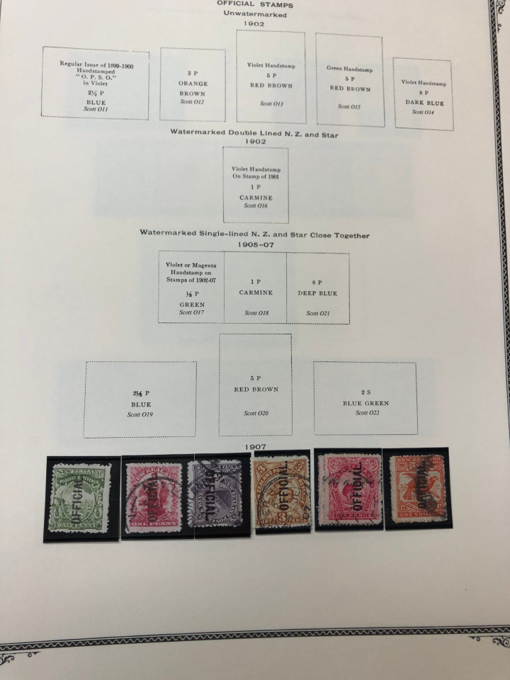 NEW ZEALAND – HIGH QUALITY COLLECTION IN TWO SCOTT SPECIALTY ALBUMS – 426301