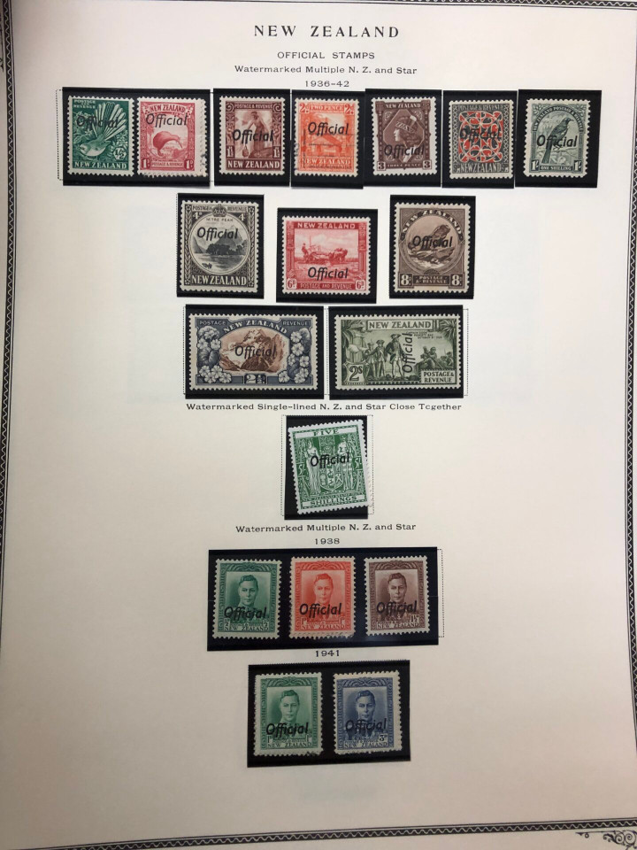 NEW ZEALAND – HIGH QUALITY COLLECTION IN TWO SCOTT SPECIALTY ALBUMS – 426301