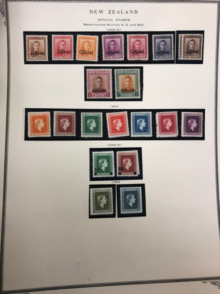 NEW ZEALAND – HIGH QUALITY COLLECTION IN TWO SCOTT SPECIALTY ALBUMS – 426301