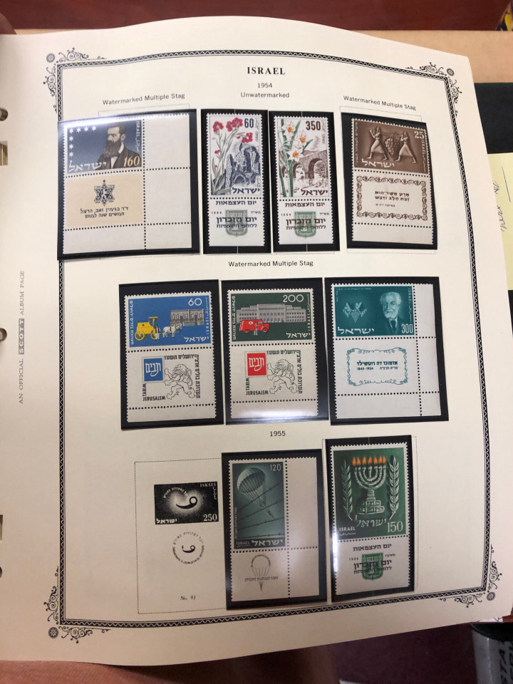 ISRAEL – MINT COLLECTION INTO 21st CENTURY IN 2 SCOTT ALBUMS – 426309