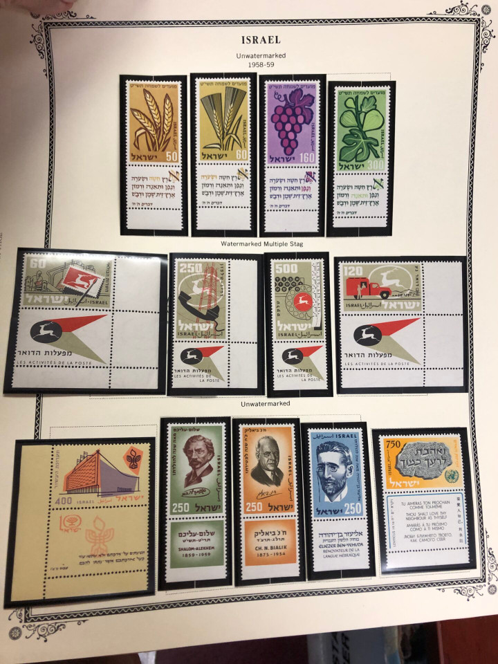 ISRAEL – MINT COLLECTION INTO 21st CENTURY IN 2 SCOTT ALBUMS – 426309