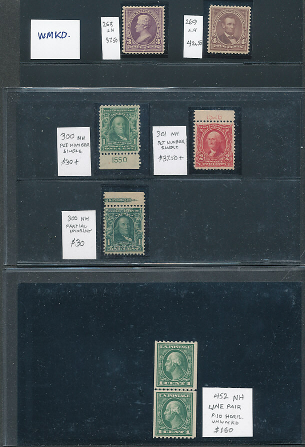 UNITED STATES – PREMIUM TURN OF THE 20th CENTURY SELECTION – 426286
