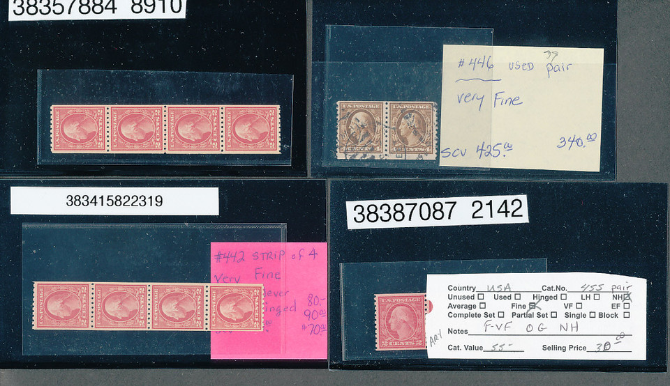 UNITED STATES – PREMIUM SELECTION OF WASHINGTON COILS – 426282