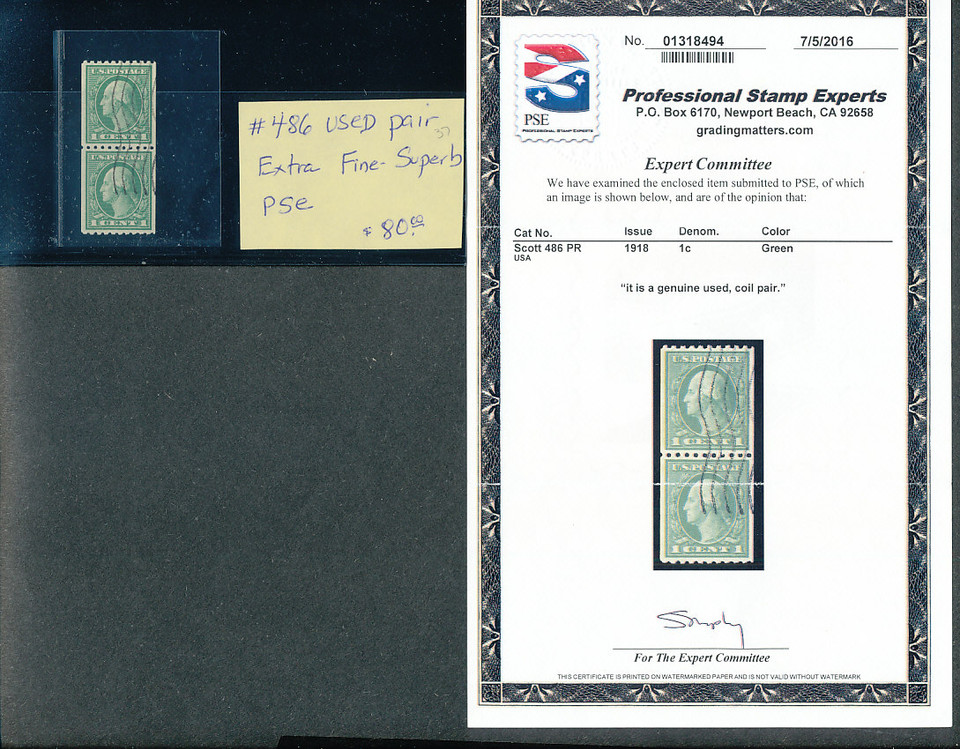 UNITED STATES – PREMIUM SELECTION OF WASHINGTON COILS – 426282