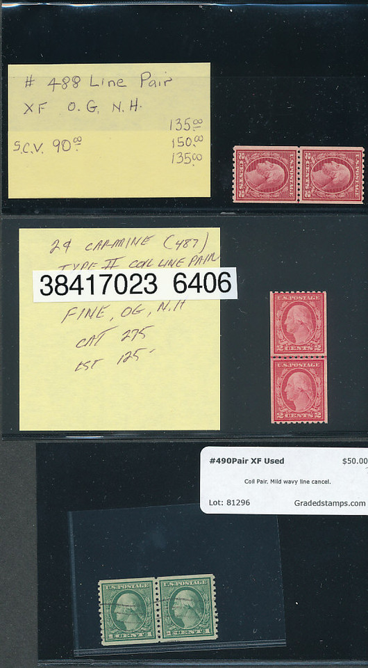 UNITED STATES – PREMIUM SELECTION OF WASHINGTON COILS – 426282