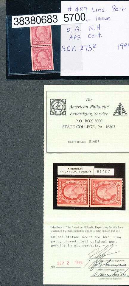 UNITED STATES – PREMIUM SELECTION OF WASHINGTON COILS – 426282