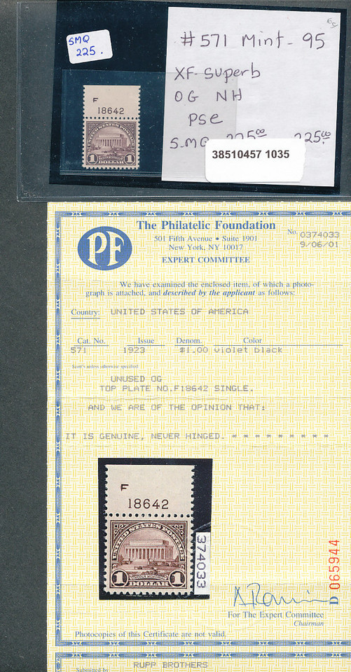 UNITED STATES – HIGH-GRADE SELECTION OF 1923 LIBERTY ISSUES – 426277