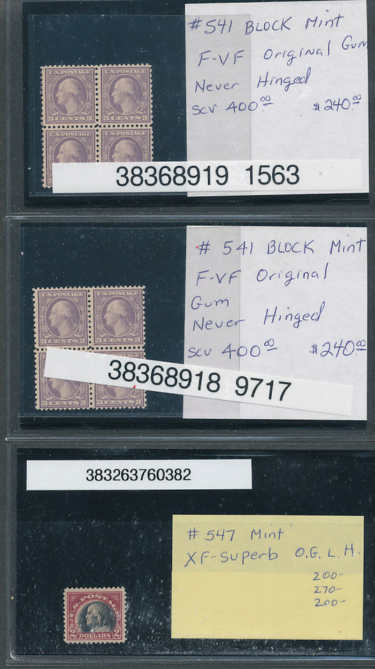 UNITED STATES – PREMIUM EARLY 20th CENTURY SELECTION – 426279