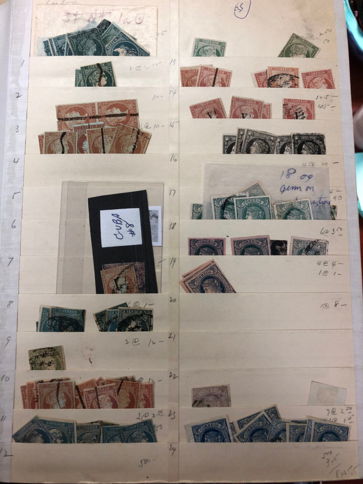 CUBA – MASSIVE NATIONAL SELECTION 1855-1950 – 426255