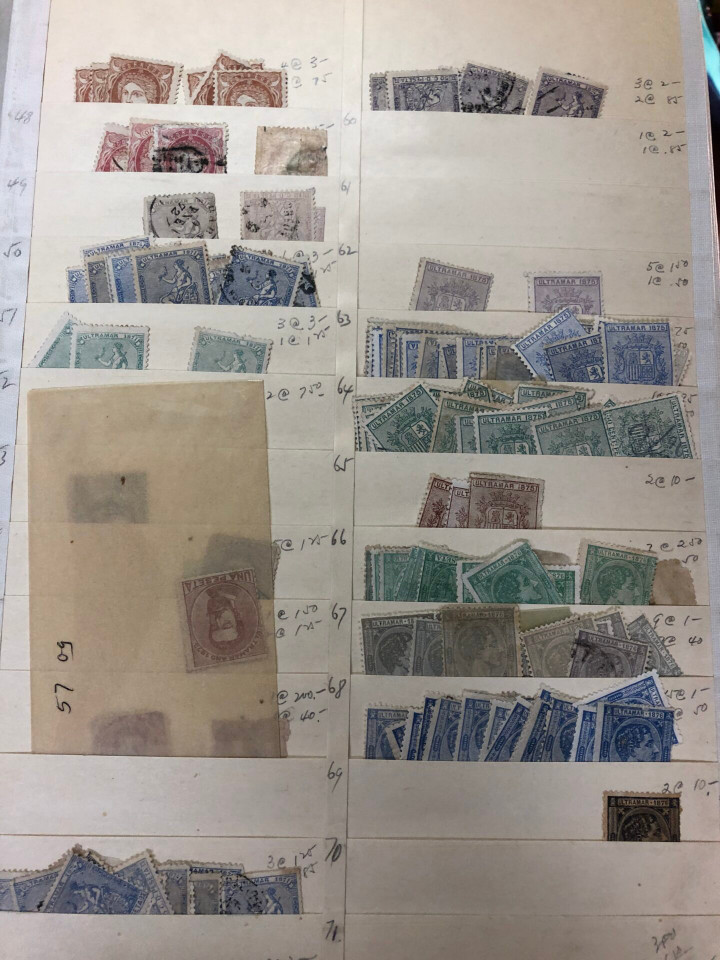 CUBA – MASSIVE NATIONAL SELECTION 1855-1950 – 426255