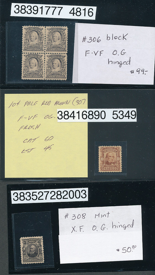 UNITED STATES – PREMIUM 1900-1910 MINT SELECTION – 426638