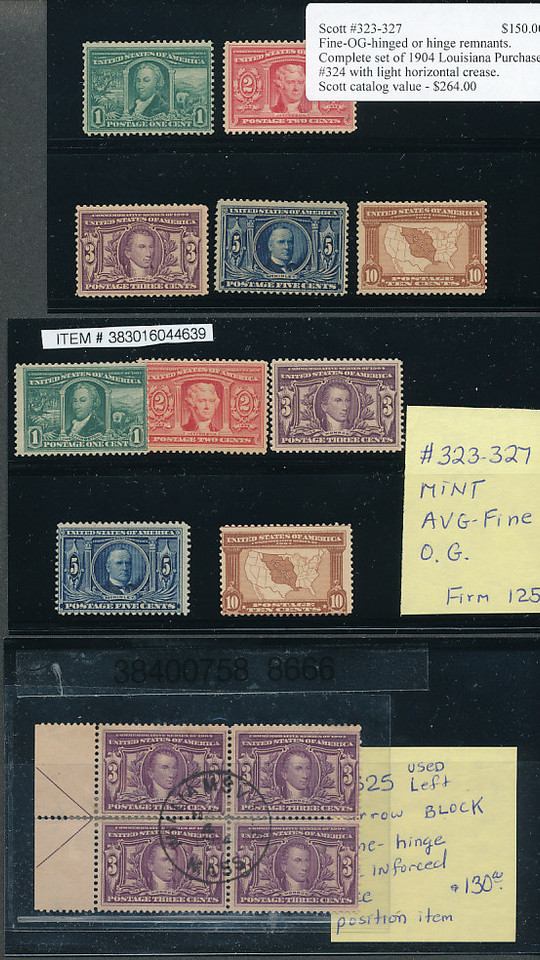 UNITED STATES – PREMIUM 1900-1910 MINT SELECTION – 426638