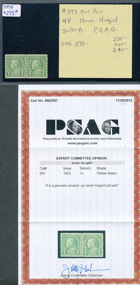 UNITED STATES – EARLY 20th CENTURY PERFECTION – 426640