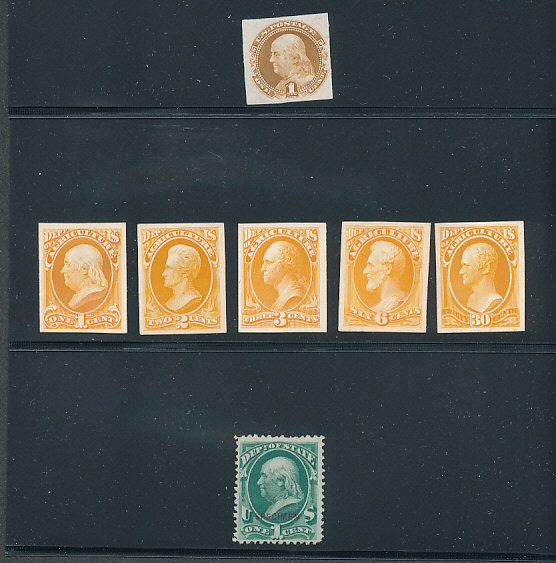 UNITED STATES – HIGH QUALITY SPECIALIST SELECTION: PROOFS, ESSAYS, AND SPECIMEN OVERPRINTS – 426634