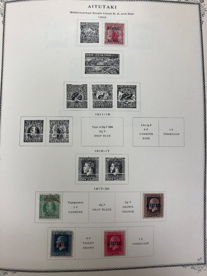 BRITISH OCEANIA – Solid Modern Mint Collection, 1,000+ Different, Scott Specialty Album - 426690