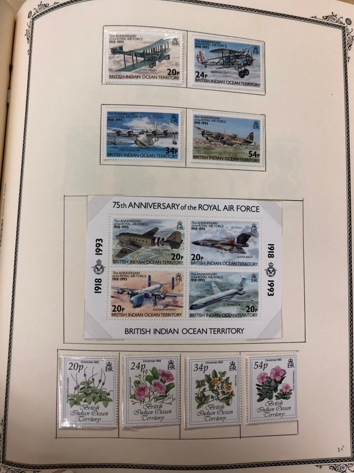BRITISH OCEANIA – SOLID MODERN MINT COLLECTION – 426690