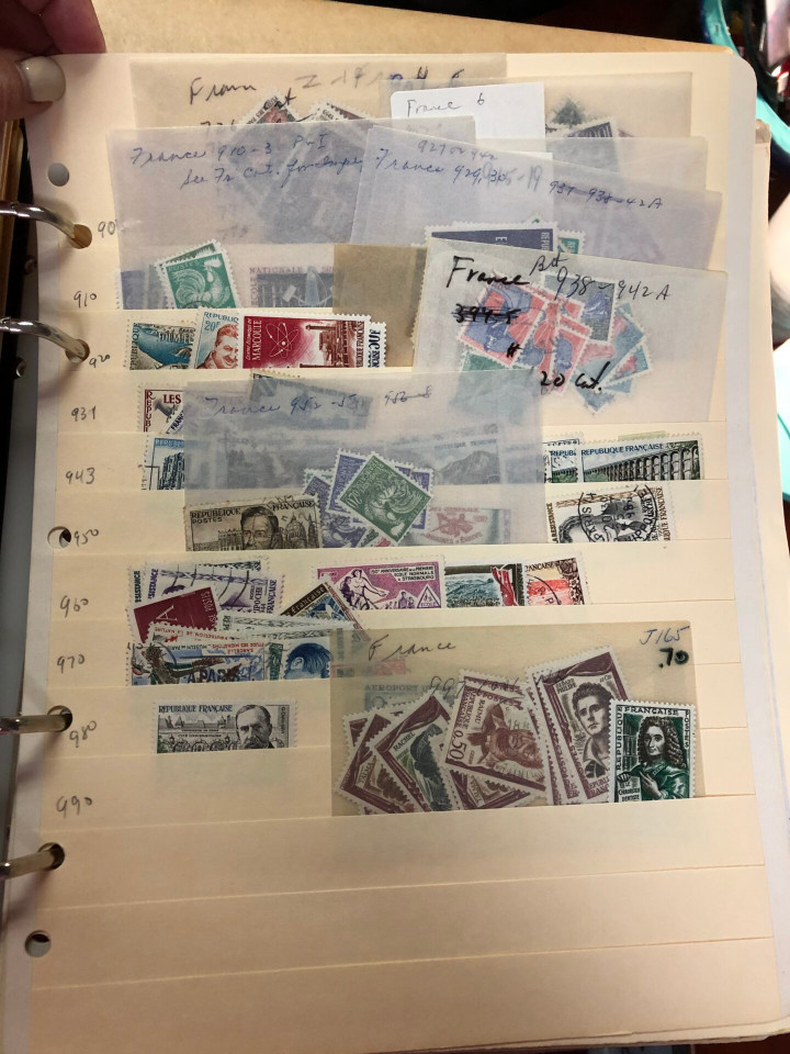 FRANCE – EXTENSIVE 2nd HALF OF THE 20th CENTURY SELECTION – 426237