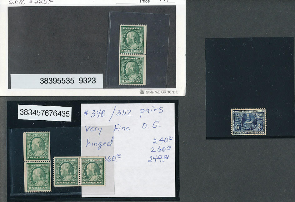 UNITED STATES – HIGH GRADE MINT EARLY 20th CENTURY SELECTION – 426644