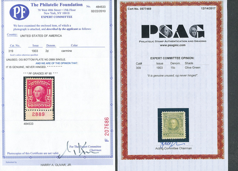 UNITED STATES – PREMIUM TURN OF THE 20th CENTURY SELECTION – 426603