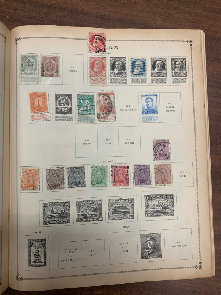 VINTAGE SCOTT INTERNATIONAL POSTAGE STAMP ALBUM JUNIOR EDITION – 426607