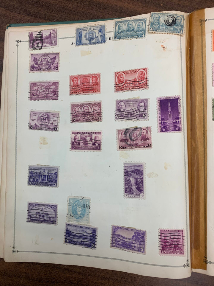 VINTAGE SCOTT INTERNATIONAL POSTAGE STAMP ALBUM JUNIOR EDITION – 426607