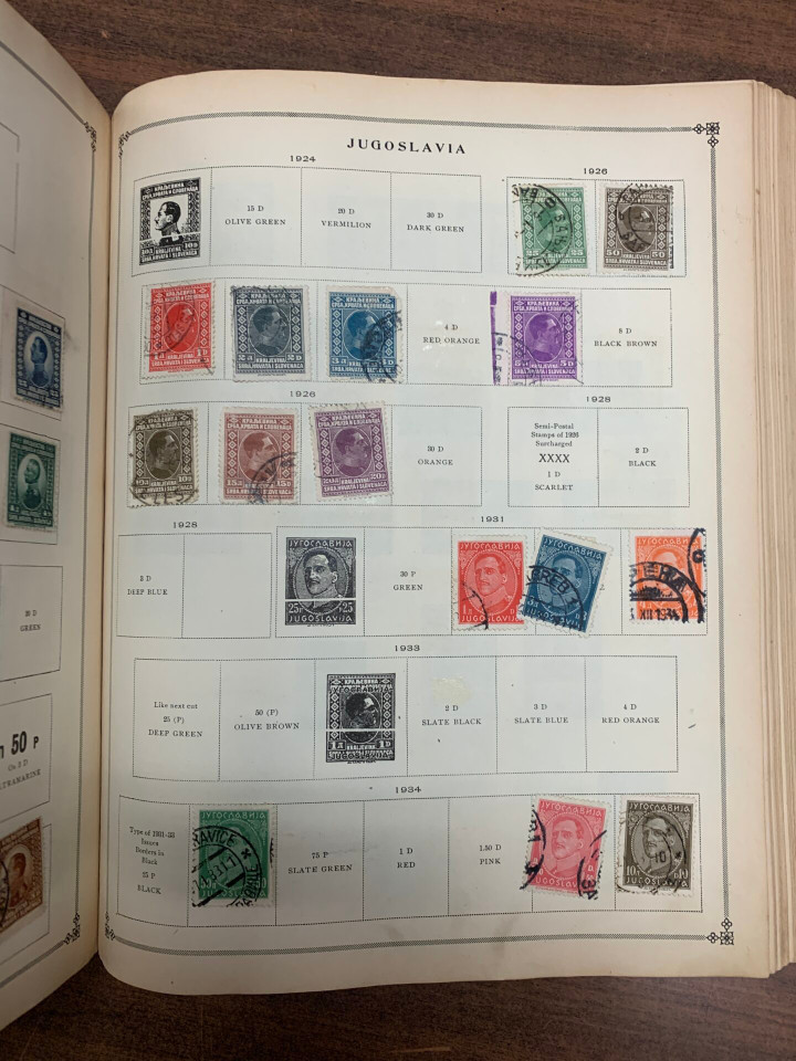 VINTAGE SCOTT INTERNATIONAL POSTAGE STAMP ALBUM JUNIOR EDITION – 426607