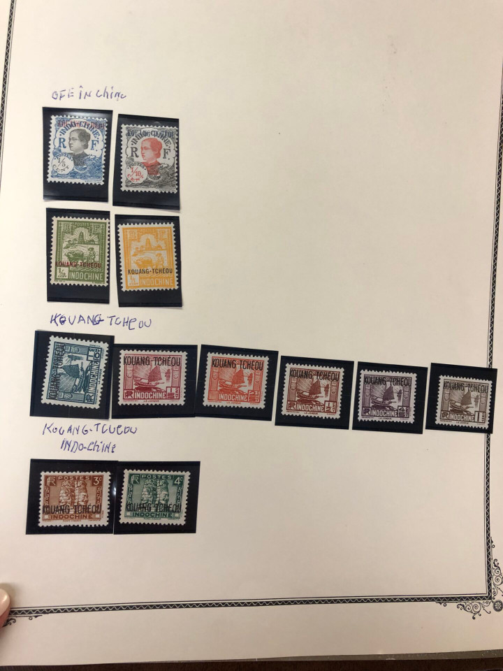 FRANCE – LOVELY COLLECTION IN BROWN SCOTT ALBUM – 426621