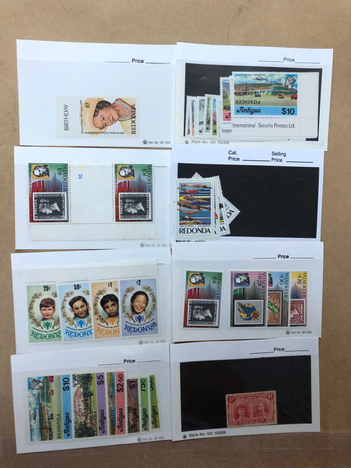 INTERNATIONAL SELECTION – LOVELY DIVERSE GROUPING OF THOUSANDS ON COUNTER STOCK CARDS – 425420