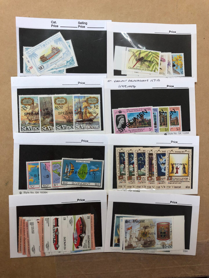 INTERNATIONAL SELECTION – LOVELY DIVERSE GROUPING OF THOUSANDS ON COUNTER STOCK CARDS – 425420