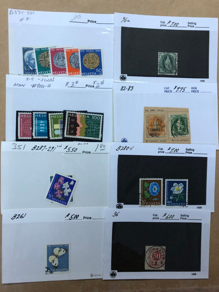 INTERNATIONAL SELECTION – LOVELY DIVERSE GROUPING OF THOUSANDS ON COUNTER STOCK CARDS – 425420