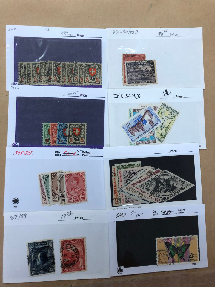 INTERNATIONAL SELECTION – LOVELY DIVERSE GROUPING OF THOUSANDS ON COUNTER STOCK CARDS – 425420