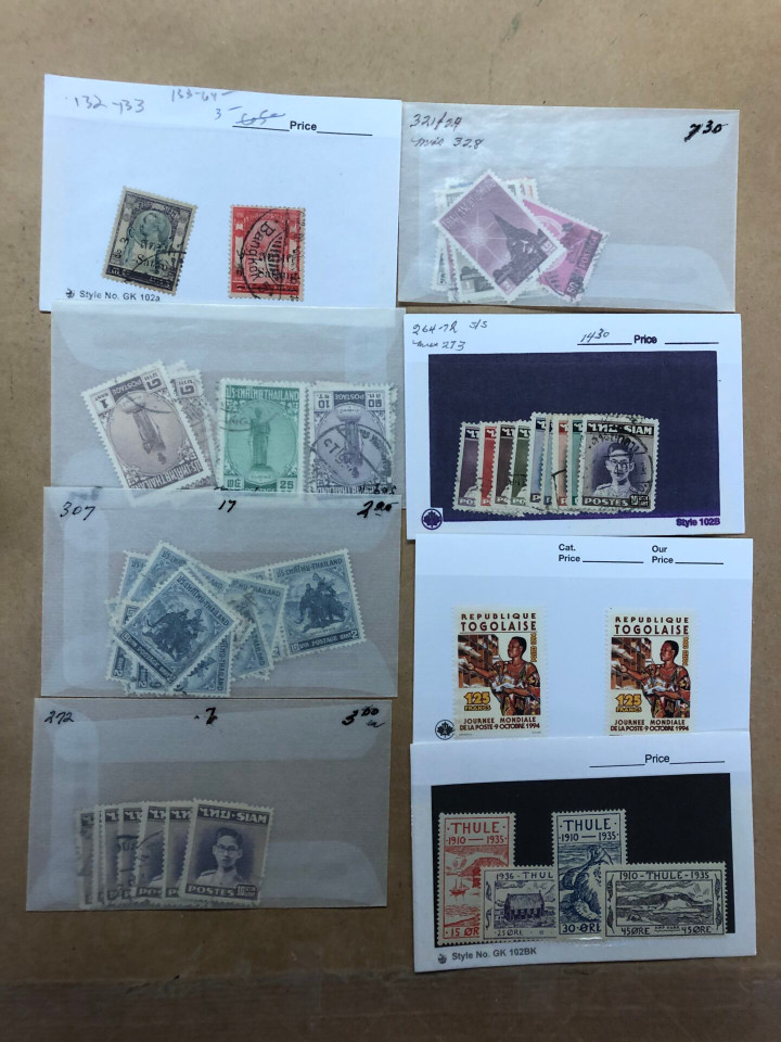 INTERNATIONAL SELECTION – LOVELY DIVERSE GROUPING OF THOUSANDS ON COUNTER STOCK CARDS – 425420