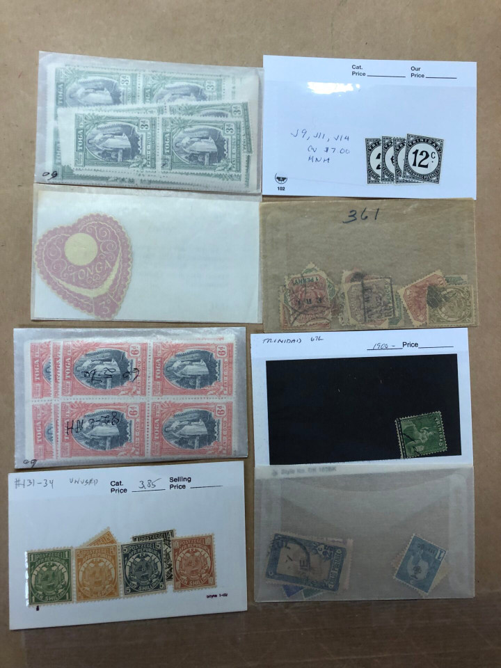 INTERNATIONAL SELECTION – LOVELY DIVERSE GROUPING OF THOUSANDS ON COUNTER STOCK CARDS – 425420