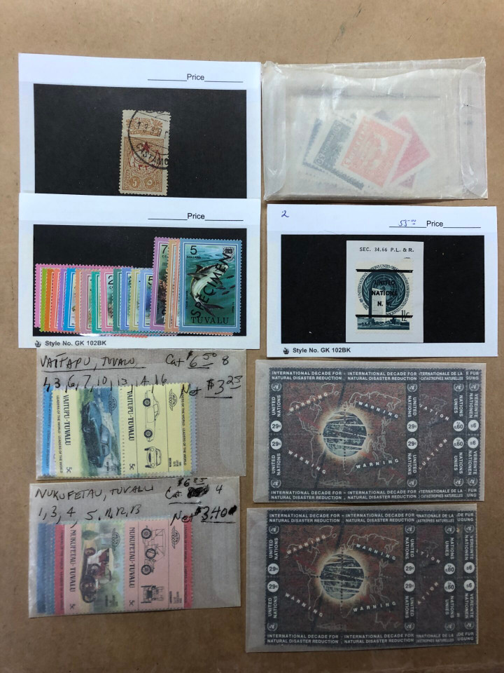 INTERNATIONAL SELECTION – LOVELY DIVERSE GROUPING OF THOUSANDS ON COUNTER STOCK CARDS – 425420