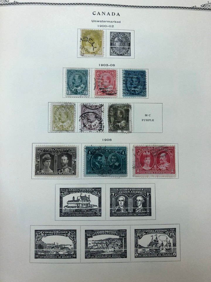 CANADA Mint and Used Collection of Several Hundred Different Issues – 426495