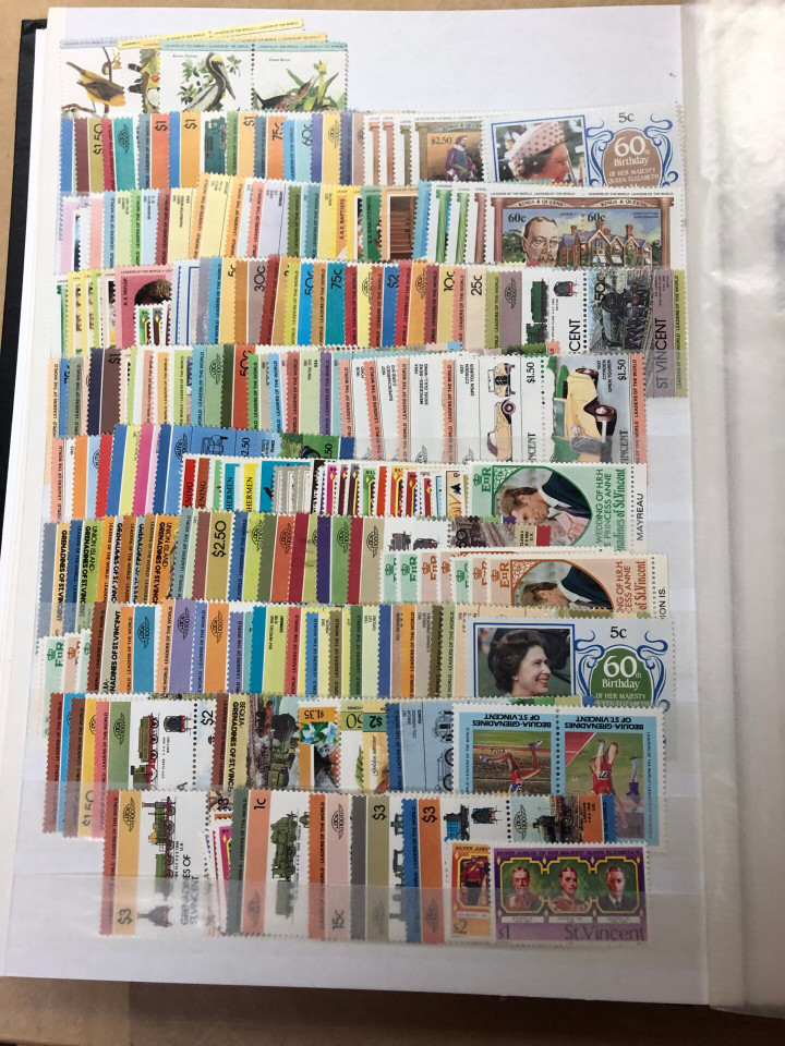 Mint Worldwide Stamp Selection 3,000 Different, Austria, British Colonies, Ireland, Africa