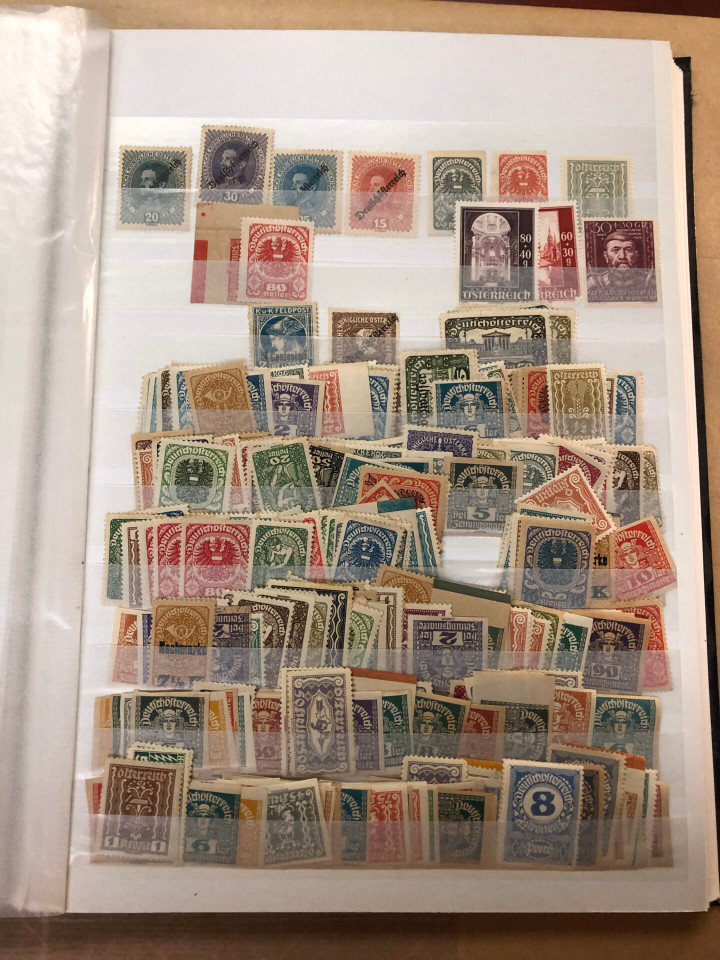 Mint Worldwide Stamp Selection 3,000 Different, Austria, British Colonies, Ireland, Africa