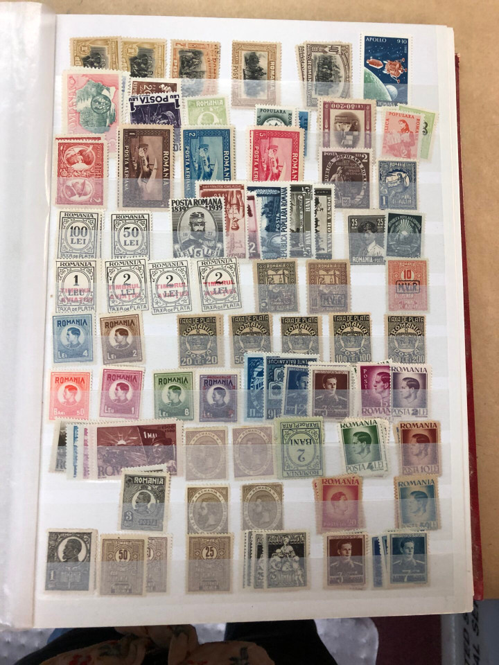 Mint Never Hinged International Stamp Selection 5,000 Different, Six Countries, 1930s to 2000s