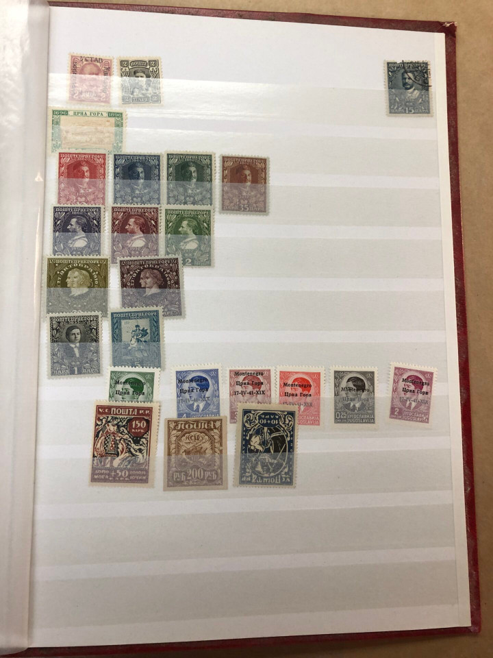 Mint Never Hinged International Stamp Selection 5,000 Different, Six Countries, 1930s to 2000s