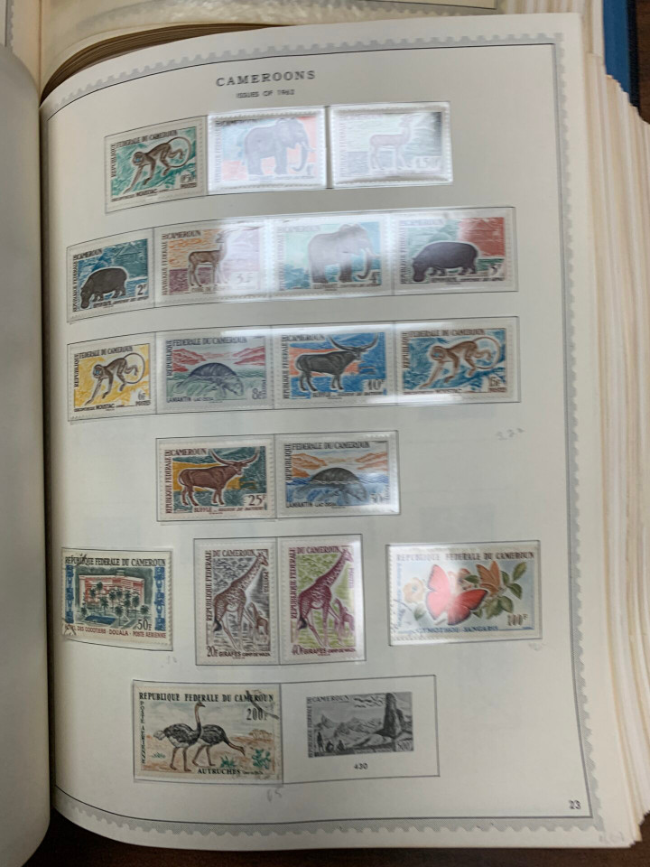 INTERNATIONAL COLLECTION – ALGERIA TO HUNGARY IN TWO MASSIVE VOLUMES – 426500